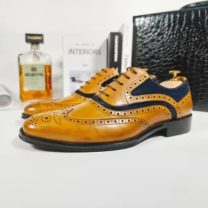 High Quality Italian Leather Wedding Shoes for Men Custom Fit