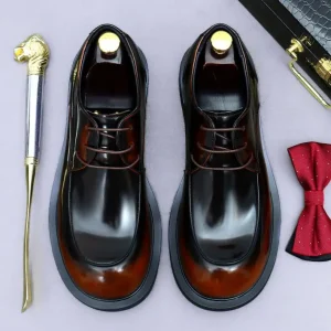 High-Quality Lace-Up Men’s Formal Shoes with Durable and Comfortable Soft Rubber Sole Handmade Men’s Shoes New Style