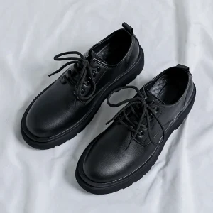 High Quality Men’s Casual Microfiber Leather Dress Shoes Oxford Style Soft Comfortable Business Office for Youth Formal