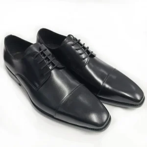 High Quality Men’s Derby Shoe Classic Oxford Dress with Pointed Toe Autumn Formal Office Handmade Comfortable Height Increasing