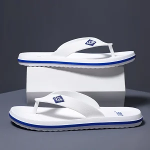 High Quality Men’s Summer Flip Flops Non Slip Deodorant Factory Export Slippers Fashion Flat Low Price Shoes