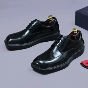 High-Quality New Men’s Classic Suede Brogues Dress Shoes with Durable Sole Autumn Business Oxford Shoes