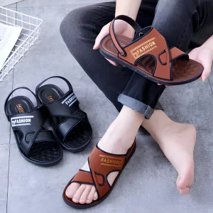 High Quality Peep Toe Anti Odor Flat Sandals Original Breathable High Cost effectiveness Fashion Trend Shoes for Men