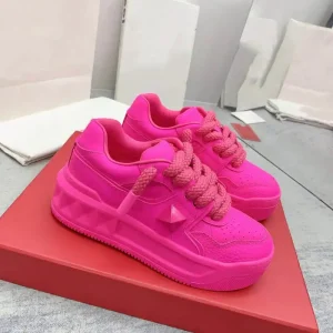 High Quality Retro Waterproof Soft Leather Street Walking Style Board Shoes Chunky Height Increasing Designer Casual Shoes