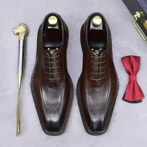 High Quality Vintage Horsehide Men’s Shoes for Casual Sports Outdoor Genuine Leather Casual Shoes Hiking Trips