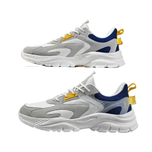 High quality Men’s Running Shoes Leather & Cloth Upper Lightweight Breathable Fashion Trend Court Sneakers Work Casual