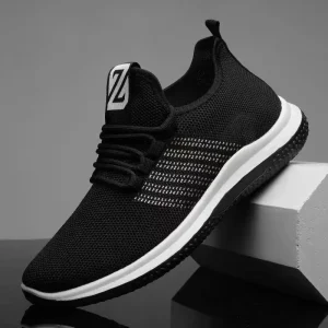 Hongyan Comfortable Running Shoes Lightweight Breathable Men’s Walking Shoes