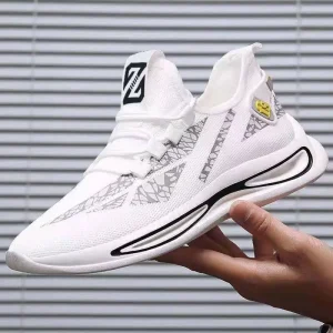Hongyan Men Shoes Light Casual Summer Running Shoes Men’s Breathable Sneakers