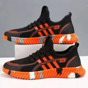 Hongyan Running Shoes for Men Fashionable Sports Leisure Anti-Slip Wear-Resistant Shoes