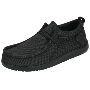 ITAZERO Anti Slip Breathable Lightweight Slip On Loafers Casual Canvas Walking Shoes For Men Summer Spring