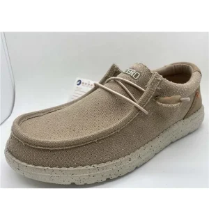 ITAZERO Men’s Canvas Retro Loafers Spring Summer Lightweight Anti Slip Walking Shoes Italian Design