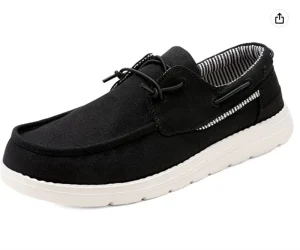 ITAZERO Men’s Casual Sports Sneakers Loafers Summer Spring Lightweight Arch Support Fashionable New Style Walking Shoes
