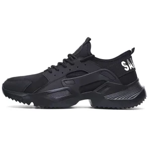 India Made Men’s Anti Slip Steel Toe Sports Work Safety Shoes Genuine Leather Fashionable Light Weight Winter Summer Lining
