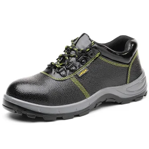 Industrial Leather Waterproof Men’s Mining Construction Functional Worker Safety Shoes Zapatos De Seguridad