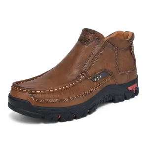 Italian Handmade Office Men Genuine Leather Loafers Slip On Dress Shoes Casual Shoes All Seasons