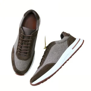 Italian Original LP Men’s Loafers Slip-On Casual Leather Shoes Men’s Lace-up Sneakers