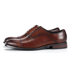 Italian Style Men’s Formal Dress Shoes Genuine Leather Classic Business Gentleman Plus Big Size EUR 38-46 Wedding Upper Position