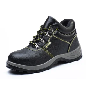 JIANKUN CE Men’s Ankle Cut Steel Toe Work Boots Slip Waterproof Oil Resistant Safety Shoes