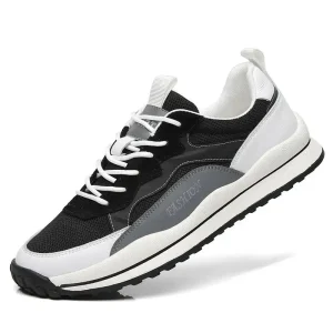 JSYWD 306 Men’s Classic Luxury Sneakers Casual Walking Shoes Non slip Lightweight Comfortable Breathable Insole