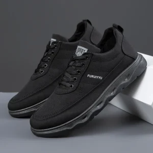 Jianbu Sheng Men’s Cloth Shoes Spring Autumn Sports Casual Comfortable Simple Single Versatile Fashionable