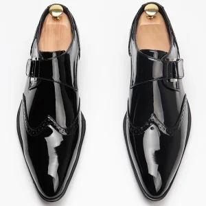 Keleeti Loafer Shoes for Men Black Men Loafer Shoes Leather Casual Mens Loafers Luxury