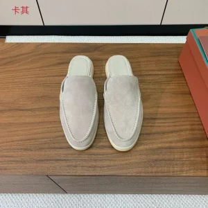 LP Genuine Leather Sand Suede Classic Loafers Men’s Women’s Outdoor Breathable Lightweight One Piece Casual Shoes