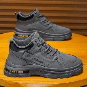 Labor Protection Men’s Low-Top Shoes Autumn Construction Site Work Anti-Slip Breathable Wear-Resistant Waterproof for