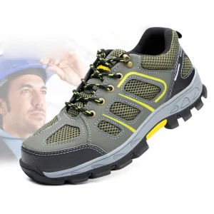 Labor Protection Shoes Men’s Anti-smash Anti-slip Waterproof Shoes Wear-resistant Winter Work Shoes