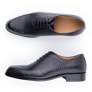 Lace-Up Men’s Leather Dress Shoes and Oxfords Formal Fashion with Pointed Toe Hard Wearing Breathable for Autumn Season