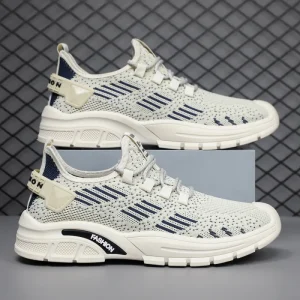 Lace Up Sneakers for Men Sport & Casual Shoes Fashion Trend Breathable Spring Autumn Winter