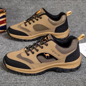 Large Size Men’s Hiking Outdoor Work Safety Shoes Professional Non-Slip Casual Sneakers Breathable Lightweight Trekking Boots