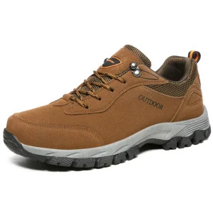 Large Size Men’s Shoes Autumn and Winter Outdoor Hiking Shoes Non-slip Cargo