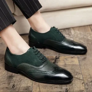 Large-size Leather Shoes, Sizes 38-48. Men Leather Shoes, Casual and Comfortable Men’s Shoes