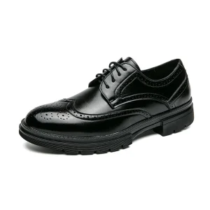 Leather Shoes Men Spring Autumn Men’s Decorative Business Formal Loafers Leather Shoes Men