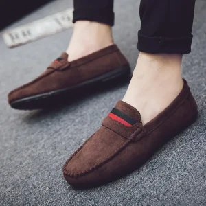 Lefu Men’s New Slide in Casual Men’s Shoes Trendy Shoes Soft Sole Soft Surface Anti slip Men’s Casual Sports Shoes