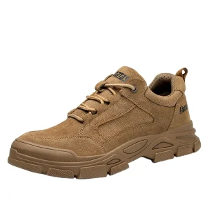 Light Weight Anti smashing Non slip Soft soled Steel Toe Safety Shoes Men Work Safety Shoes