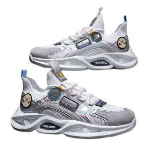 Light Weight Comfortable Breathable Men’s Running Shoes Fashion Casual Spring Autumn Summer Plastic Outsole