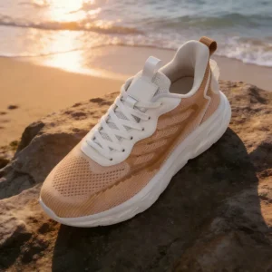 Lightweight Autumn Genuine Men’s Running Shoes Lace up Fashion Trend Outdoor Street Walking Shoes New