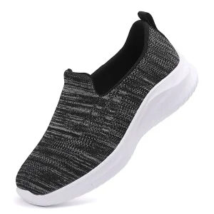 Lightweight Casual Fashion Men’s and Women’s Breathable Flat Slip-on Outdoor Walking Shoes for Spring Autumn Winter