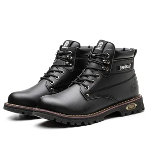 Lightweight Men and Women Protective Work Shoes Suede Cow Leather Anti Slip Sole Sport Design Safety Shoes
