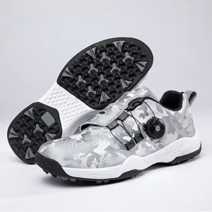 Lightweight Rubber Sole Golf Shoes for Men and Women Anti Slip Comfortable Outdoor Sneakers