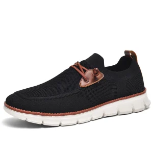 Lightweight Slip on Mesh Sneakers Breathable Men’s Walking Style Shoes