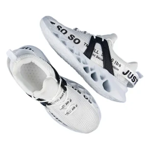 Lightweight Summer Men’s Safety Shoes Fashionable Anti-Smashing Running Shoes Breathable Anti-Slip Engineers Working