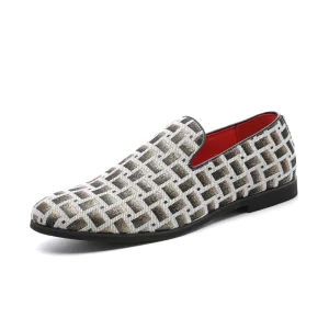Loafers Casual Shoes Light Comfortable Shoes Mens Velvet Flat Casual Loafers Shoes 1803