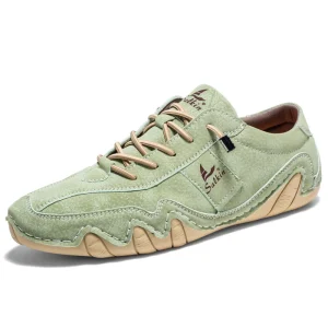 Low Cut Men’s Casual Shoes Comfortable and Soft Flat Shoes Fashionable and Versatile Men’s Shoes