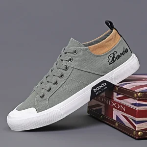 Low Top Casual Walking Flats Shoes Sneakers Canvas Flat Shoes Sneakers Trainers
