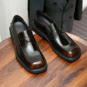 Luxury Business Oxford 20 Men’s Formal Dress Shoes Breathable Cow Leather Upper Lace Up Closure Office Career Wedding Flats All