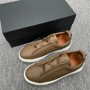 Luxury High Quality Men’s Casual Loafers Genuine Cow Leather Designer Walking Shoes Fashionable and Light Weight
