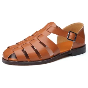 Luxury Men’s Summer Sandals Casual Fashion Breathable Plus Size Outdoor Slip On Casual Beach Shoes