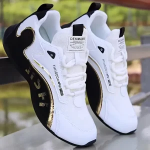 MAKU Extra Large Men’s Sneakers Casual Sports Shoes Durable Lace-Up Foreign Trade Spring Shoes Men’s Casual Shoes Breathable